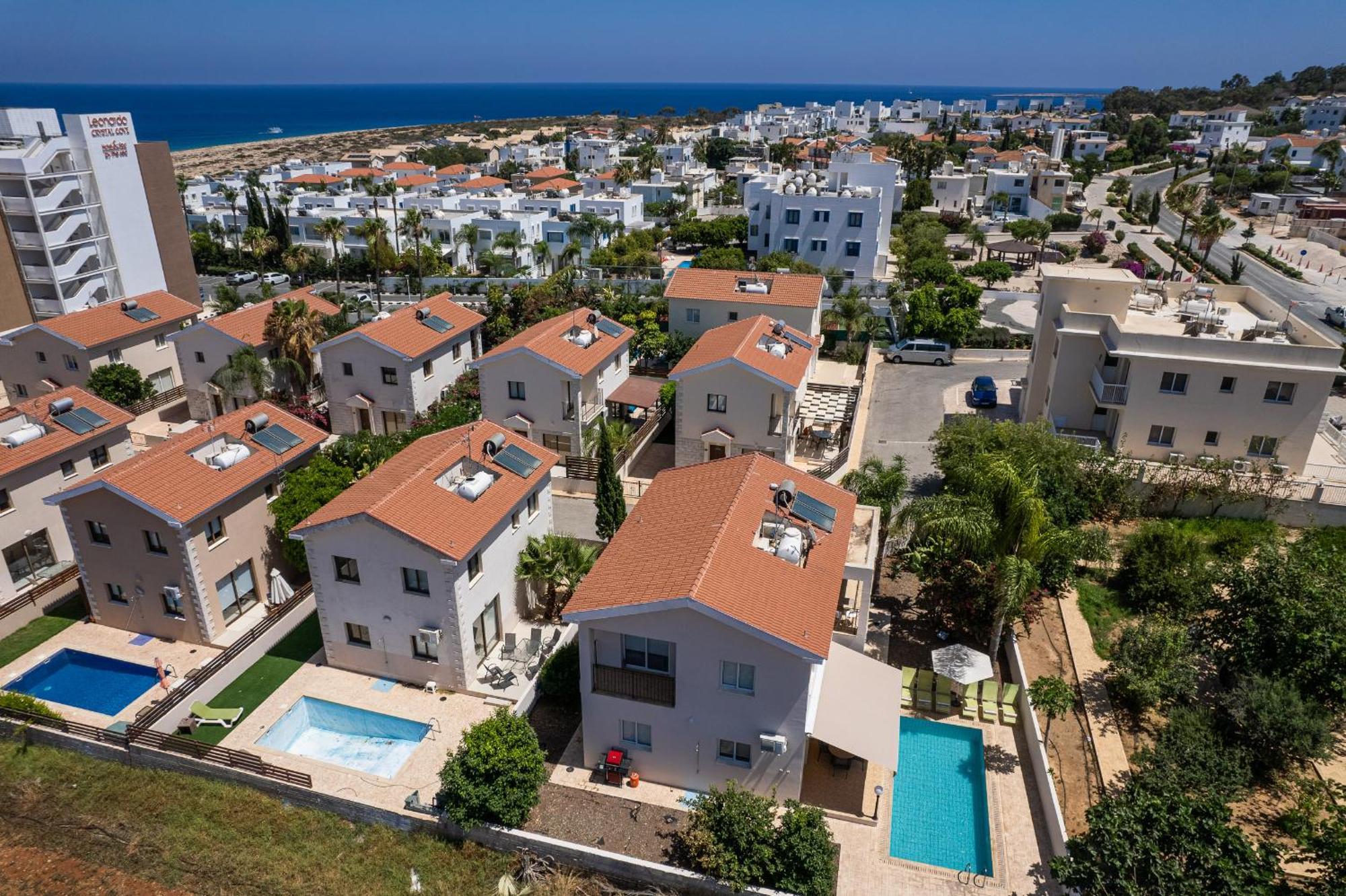 Cape Greco Villa Ekaterina Protaras Esterno foto