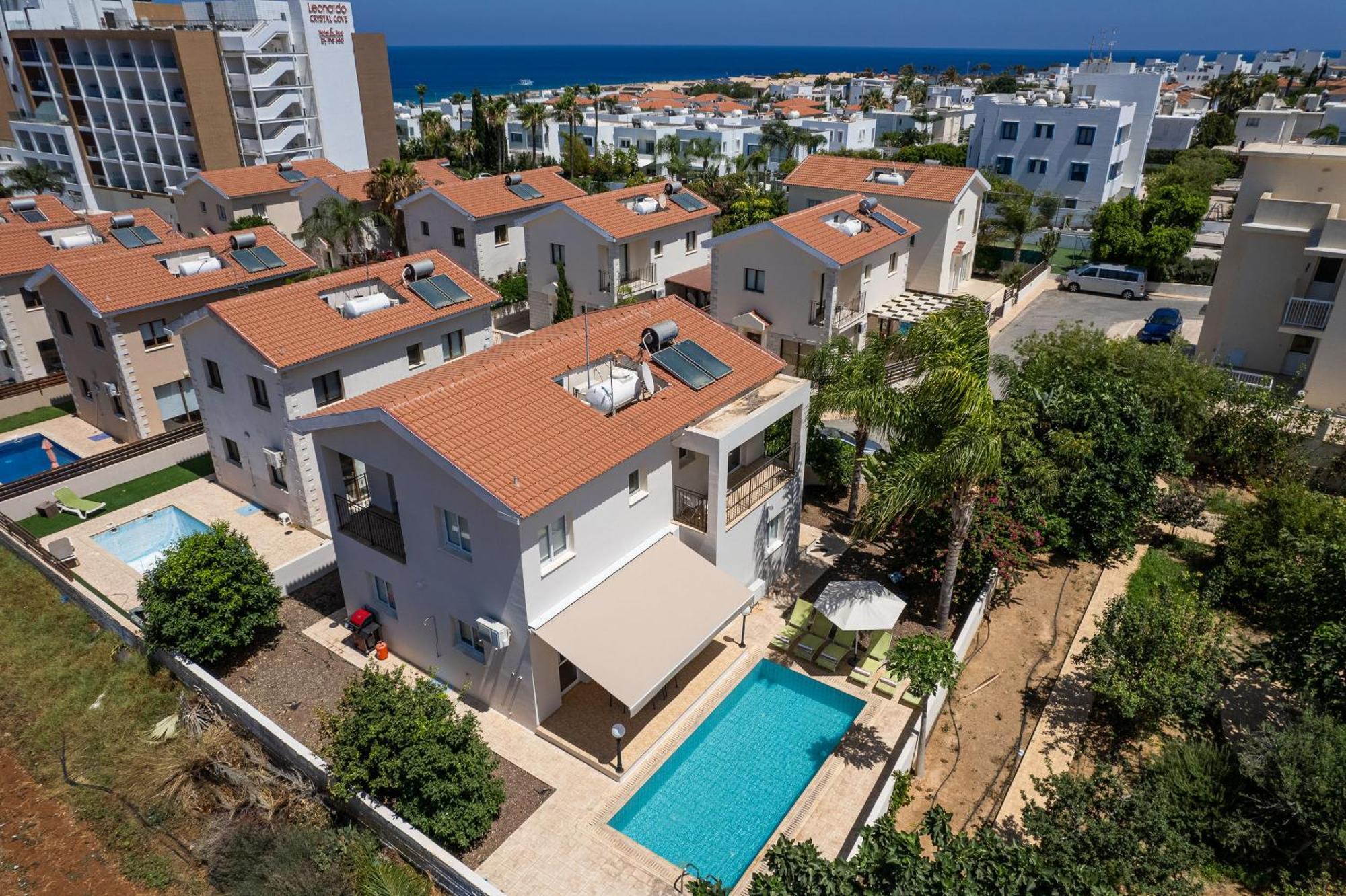 Cape Greco Villa Ekaterina Protaras Esterno foto